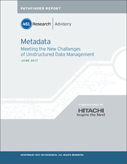 Metadata Meet The Challenges Of Unstructured Data